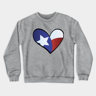 Texas - Deep in My Heart Crewneck Sweatshirt